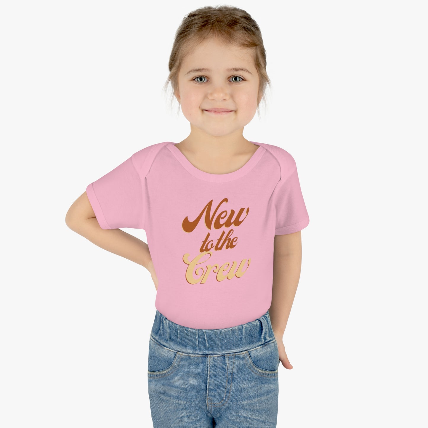 "New to Crew" Infant Bodysuit Style-02