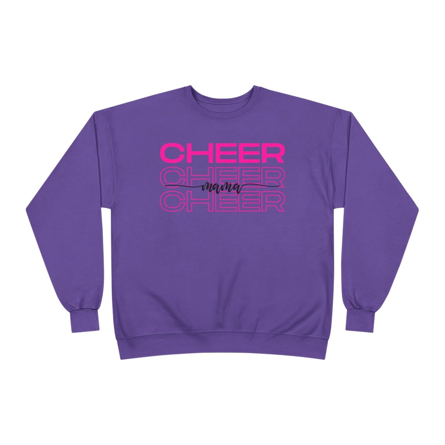 "Three Cheers" Cheer Mom Crewneck Sweatshirt