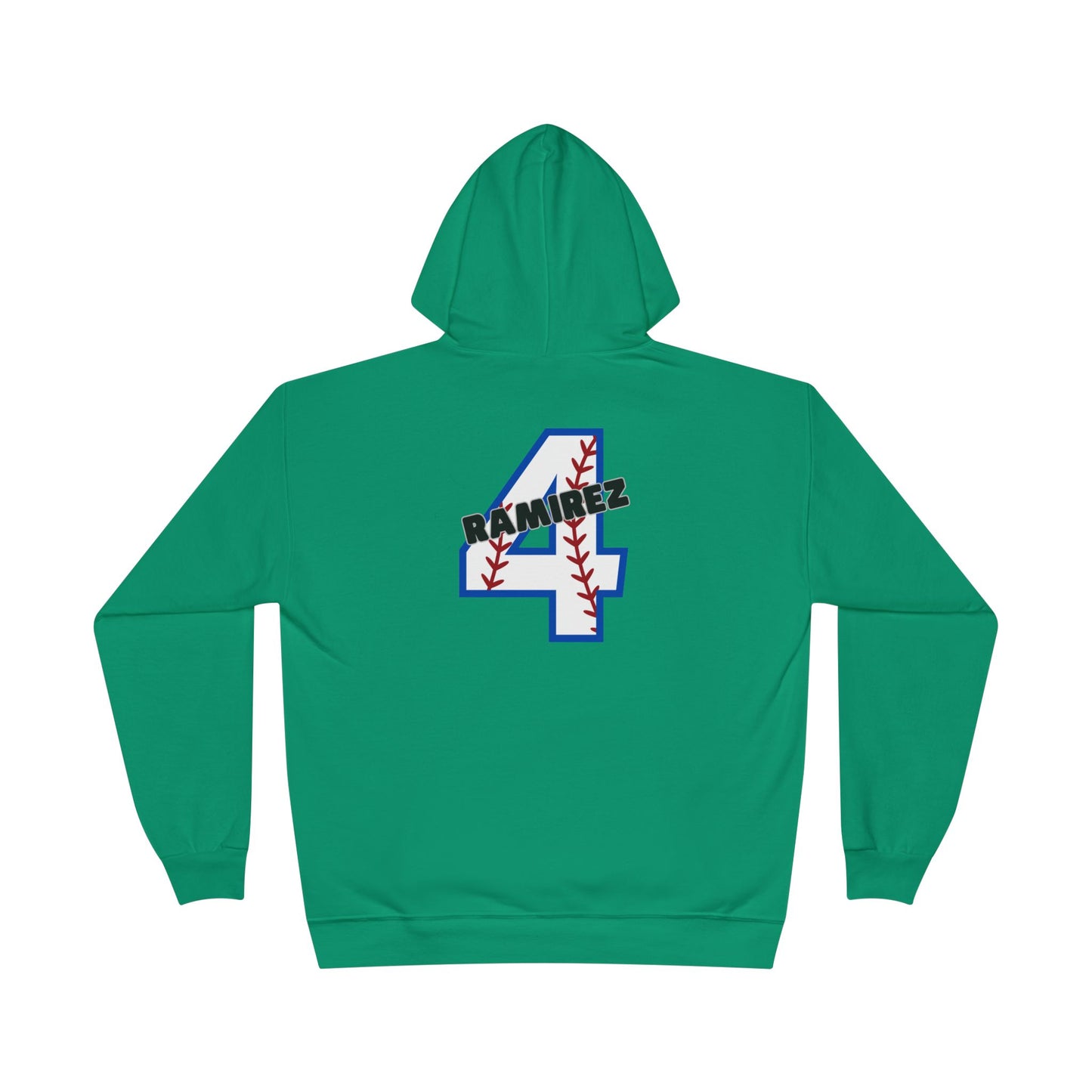 Personalized - "BaseBow" Baseball Mom Hoodie Sweatshirt