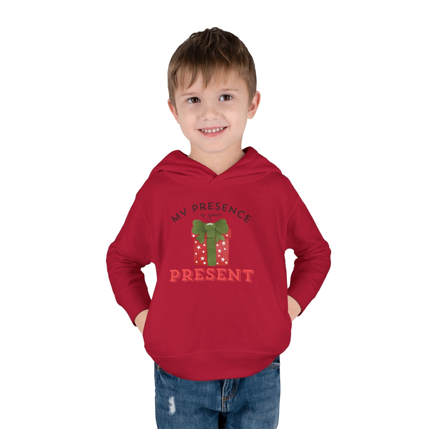 Holiday "Presence is Present" - Fleece Hoodie