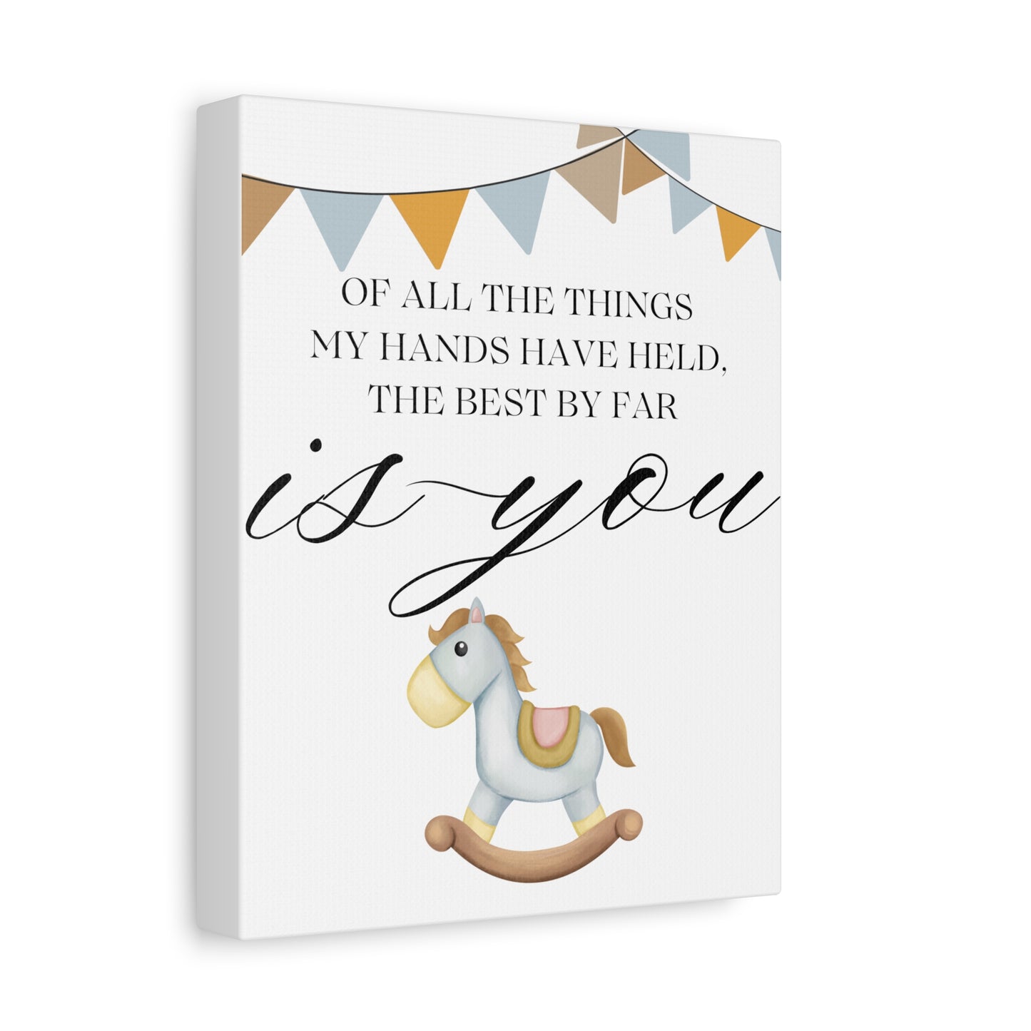 "Of All The Things" Horse - Matte Canvas