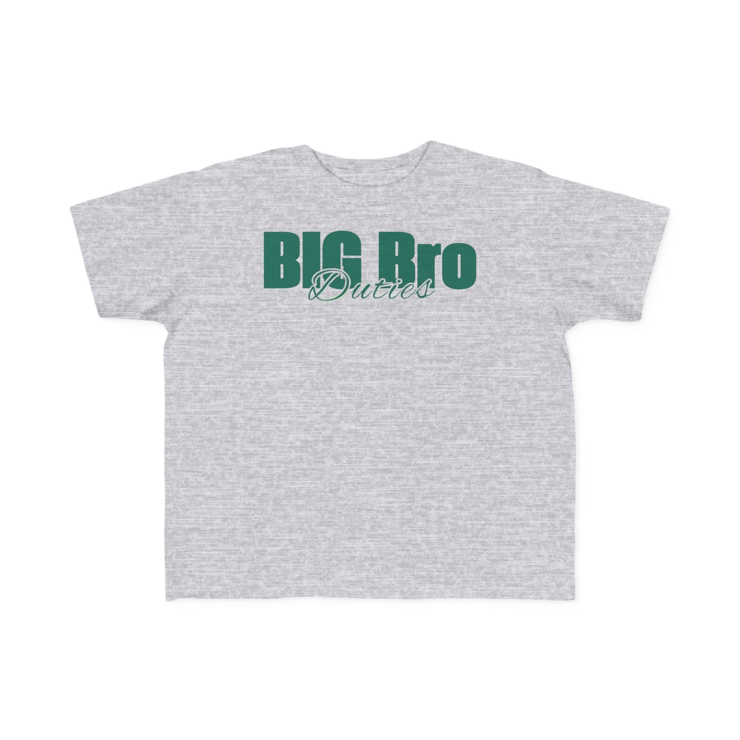 "Big Bro Duties" Toddler's Jersey Tee