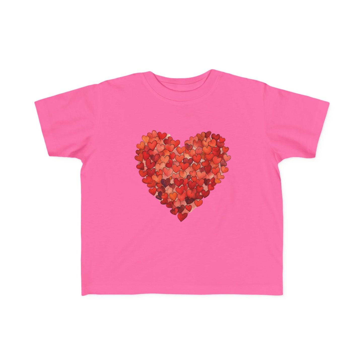 "Hearts in Heart" Toddler's Jersey Tee