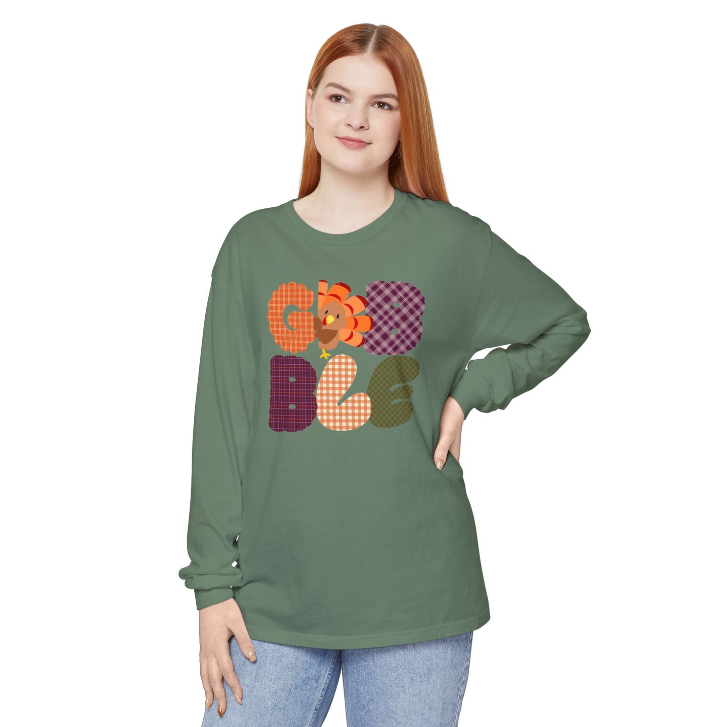 "Gobble" Long Sleeve T-Shirt