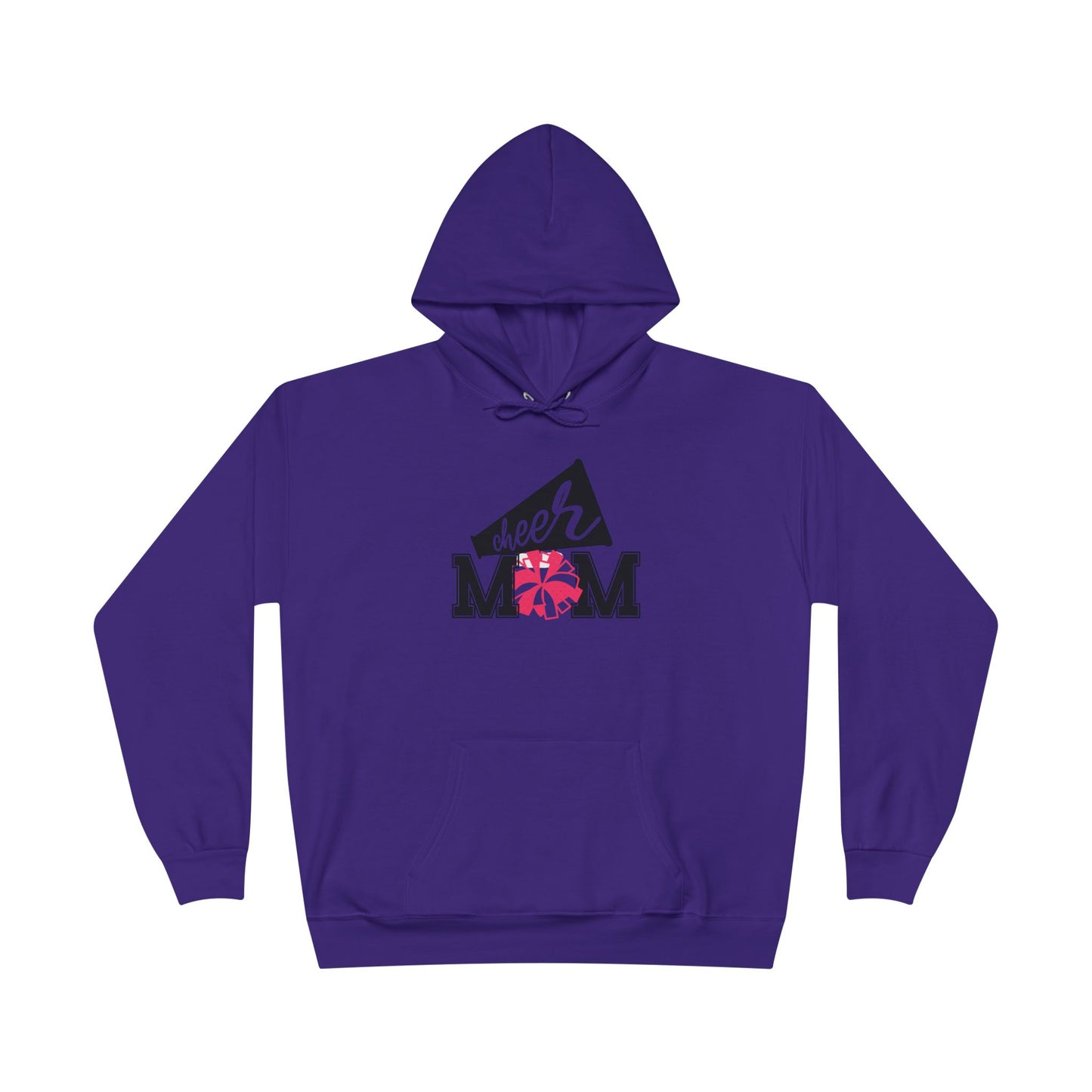 "PomPom Cheer Mom" Hoodie Sweatshirt