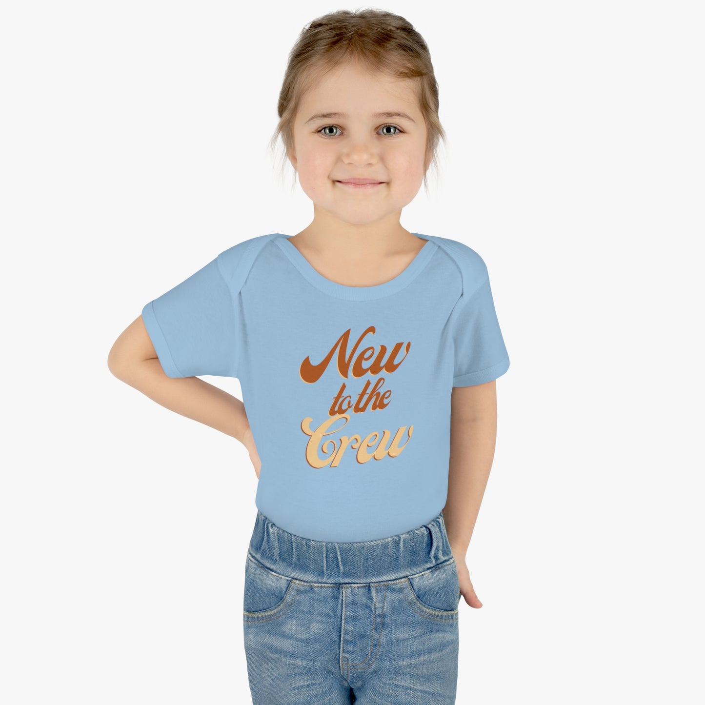"New to Crew" Infant Bodysuit Style-02