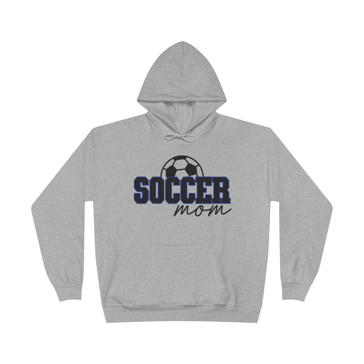 "Soccer Mom" Soccer Ball Hoodie Sweatshirt