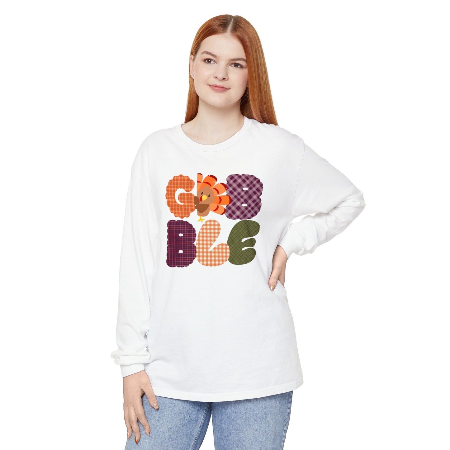 "Gobble" Long Sleeve T-Shirt