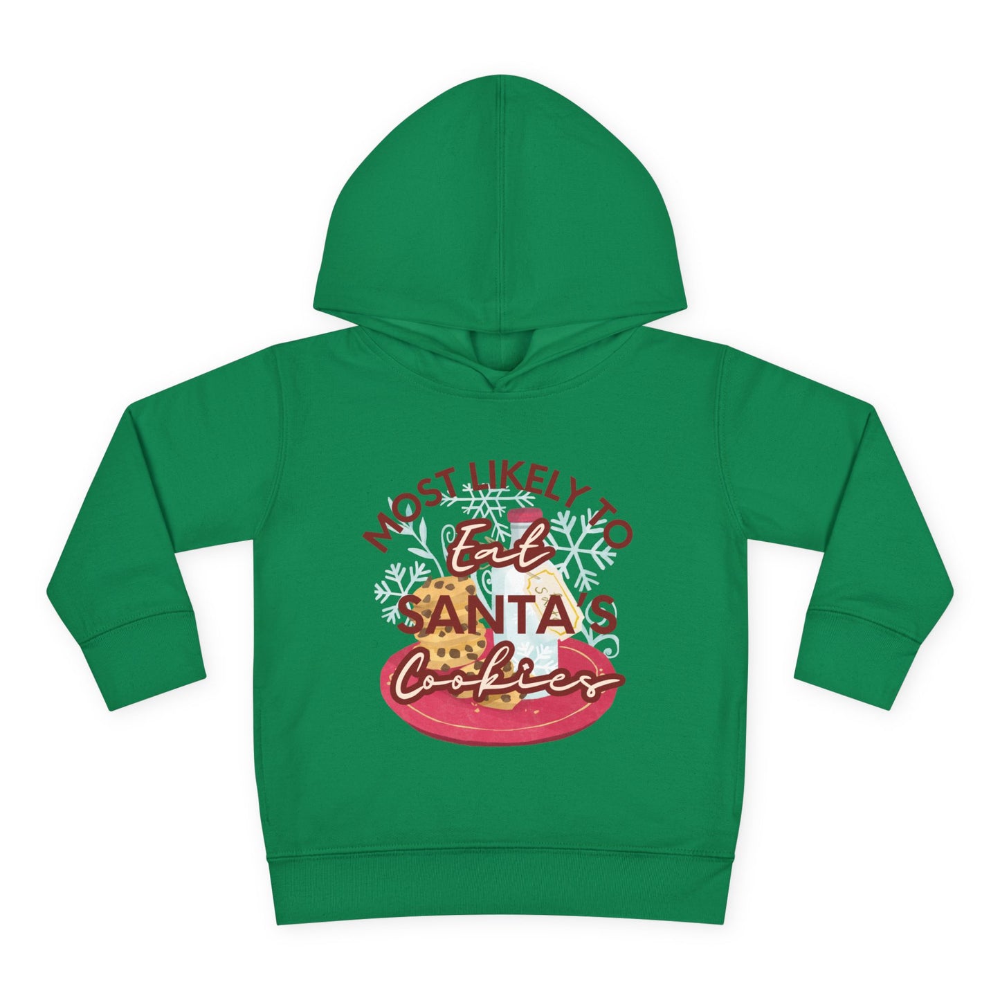Holiday- "Eat Santa's Cookie" - Fleece Hoodie
