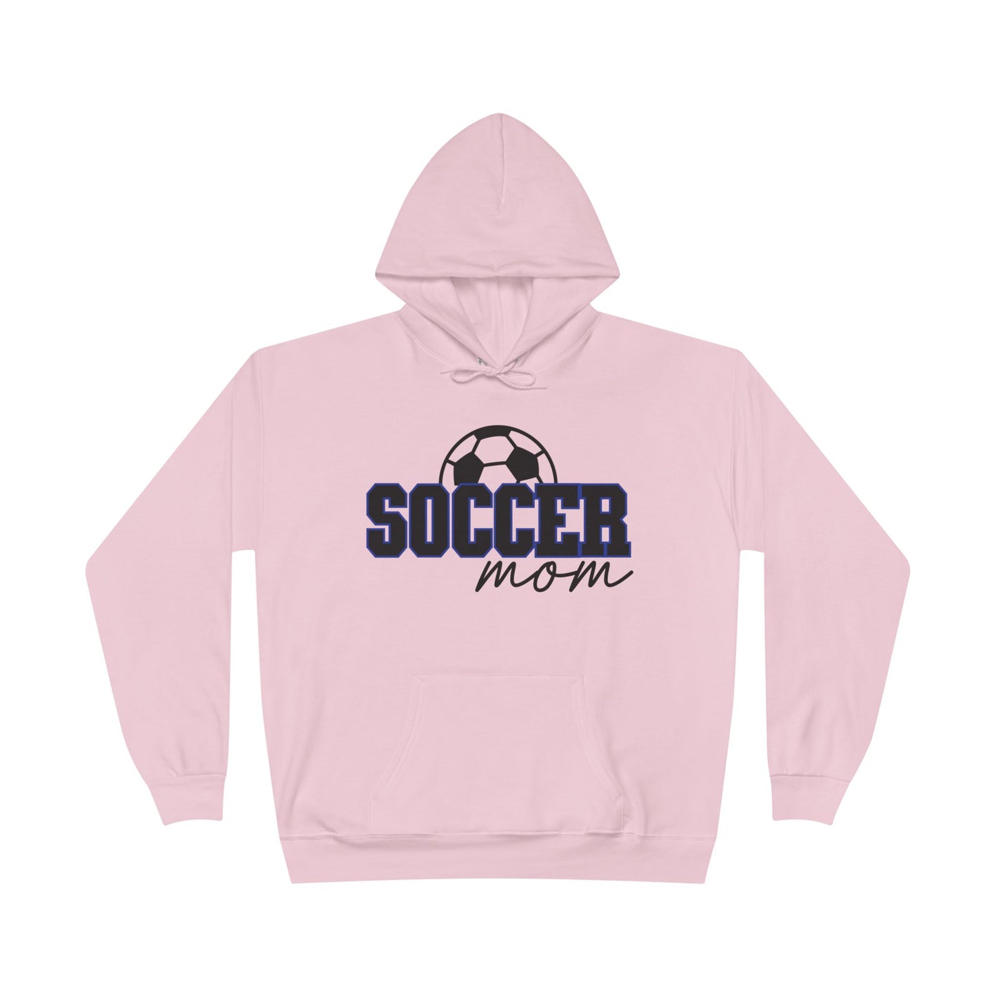 "Soccer Mom" Soccer Ball Hoodie Sweatshirt