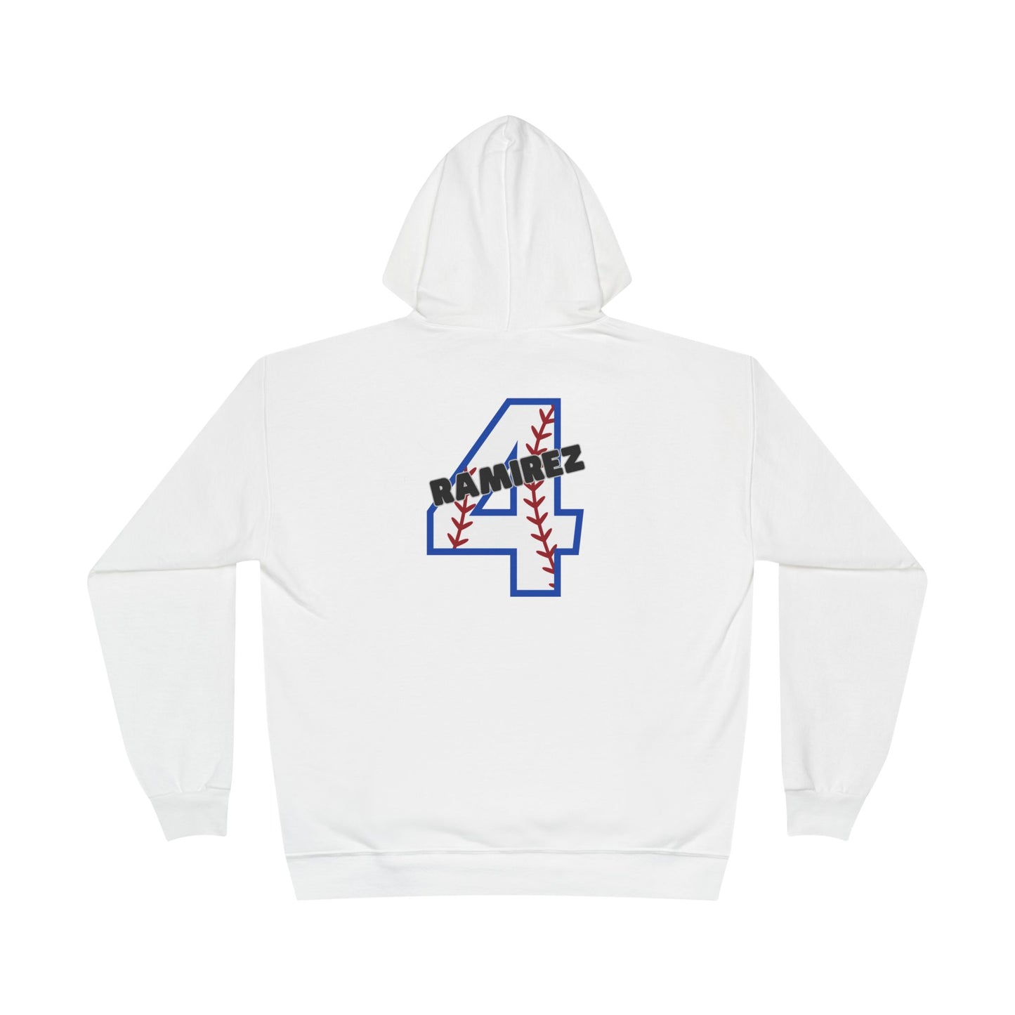 Personalized - "BaseBow" Baseball Mom Hoodie Sweatshirt