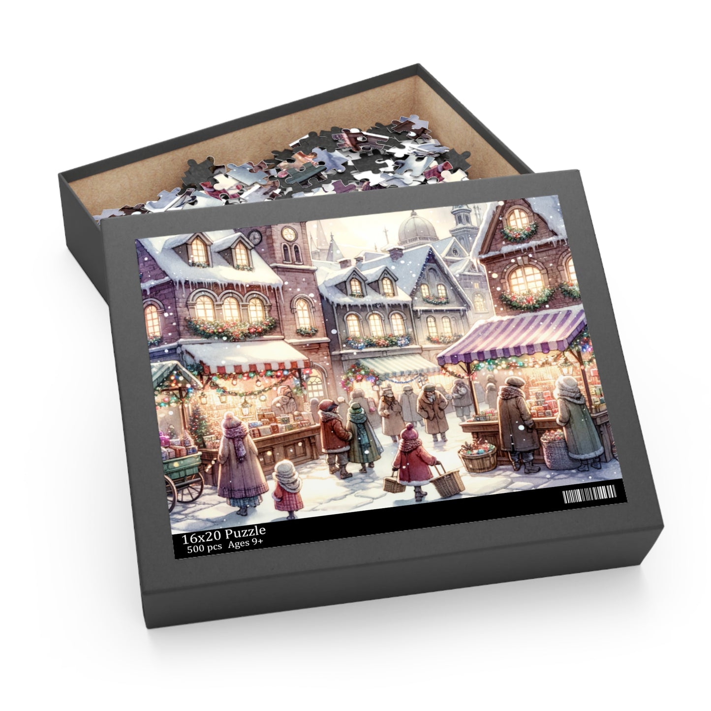 Holiday Shopping Puzzle (500 Piece)