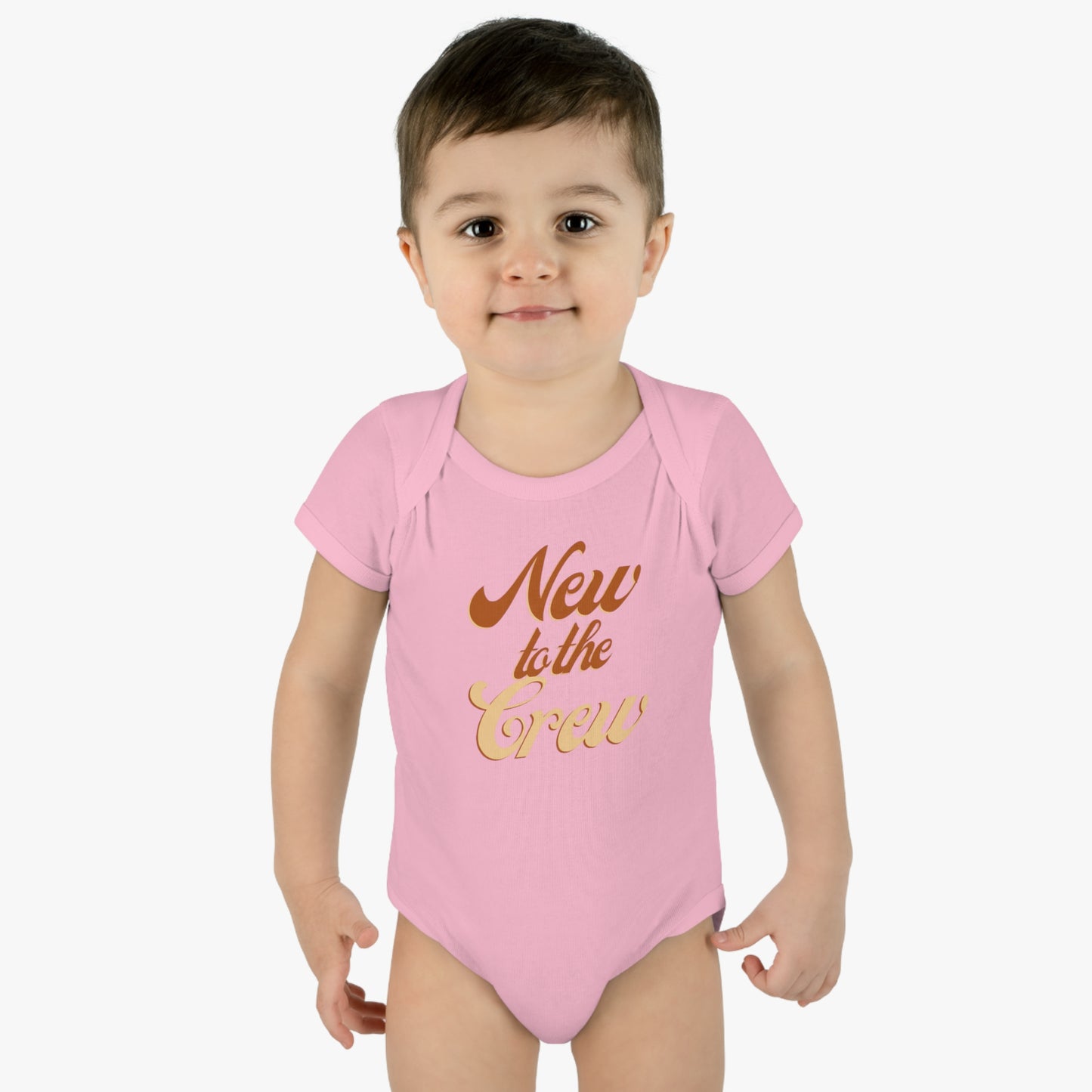 "New to Crew" Infant Bodysuit Style-02