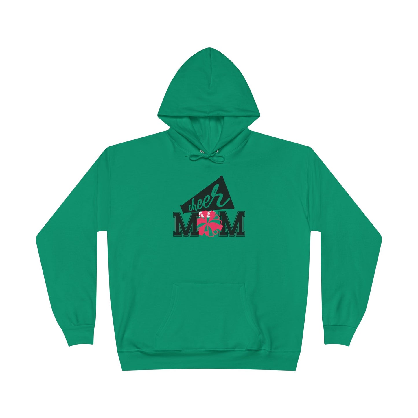 "PomPom Cheer Mom" Hoodie Sweatshirt