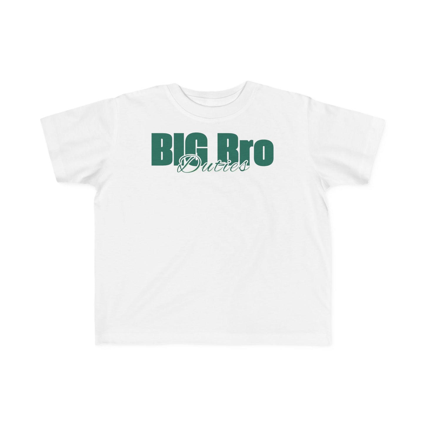 "Big Bro Duties" Toddler's Jersey Tee