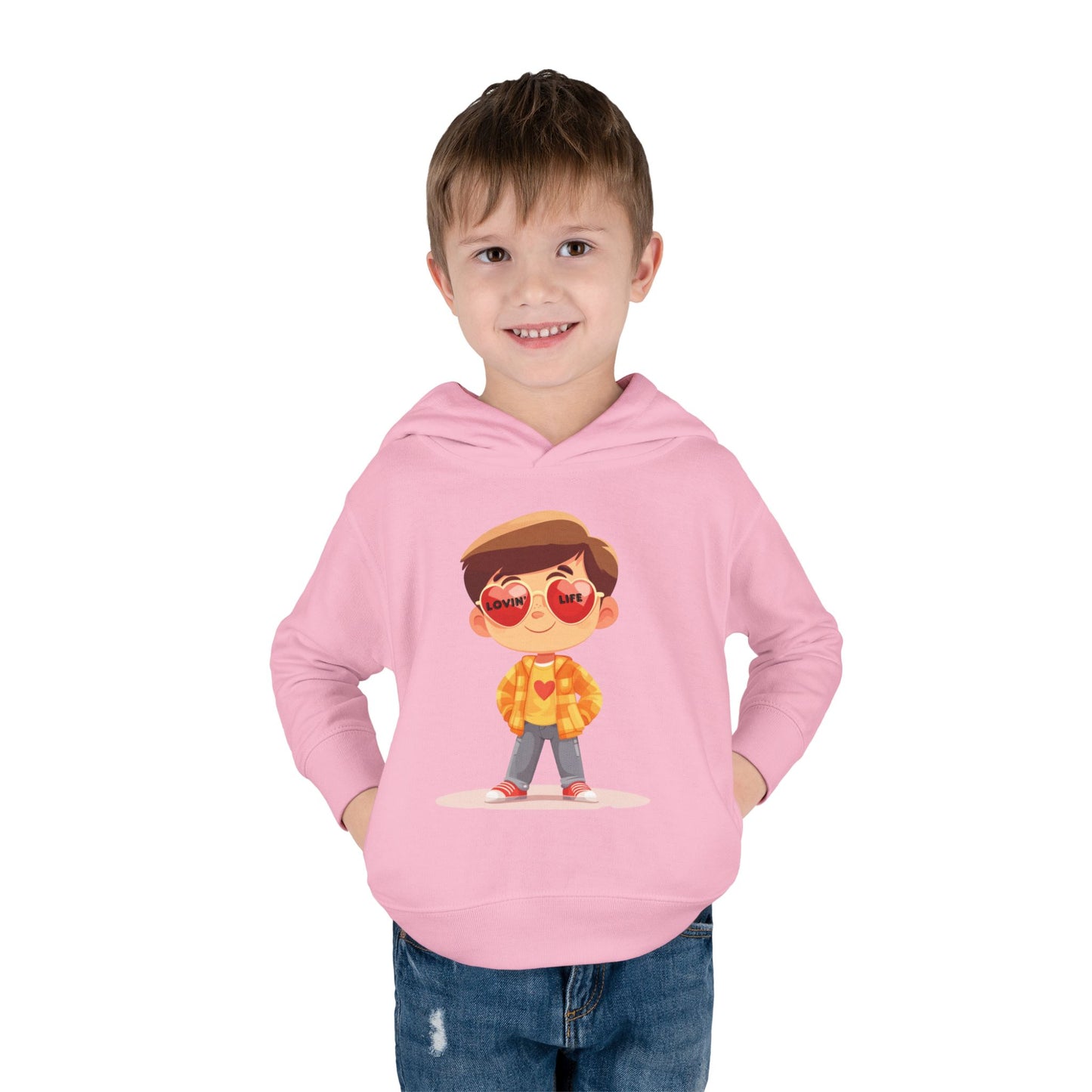 "Lovin Life Toddler Boy" - Fleece Hoodie