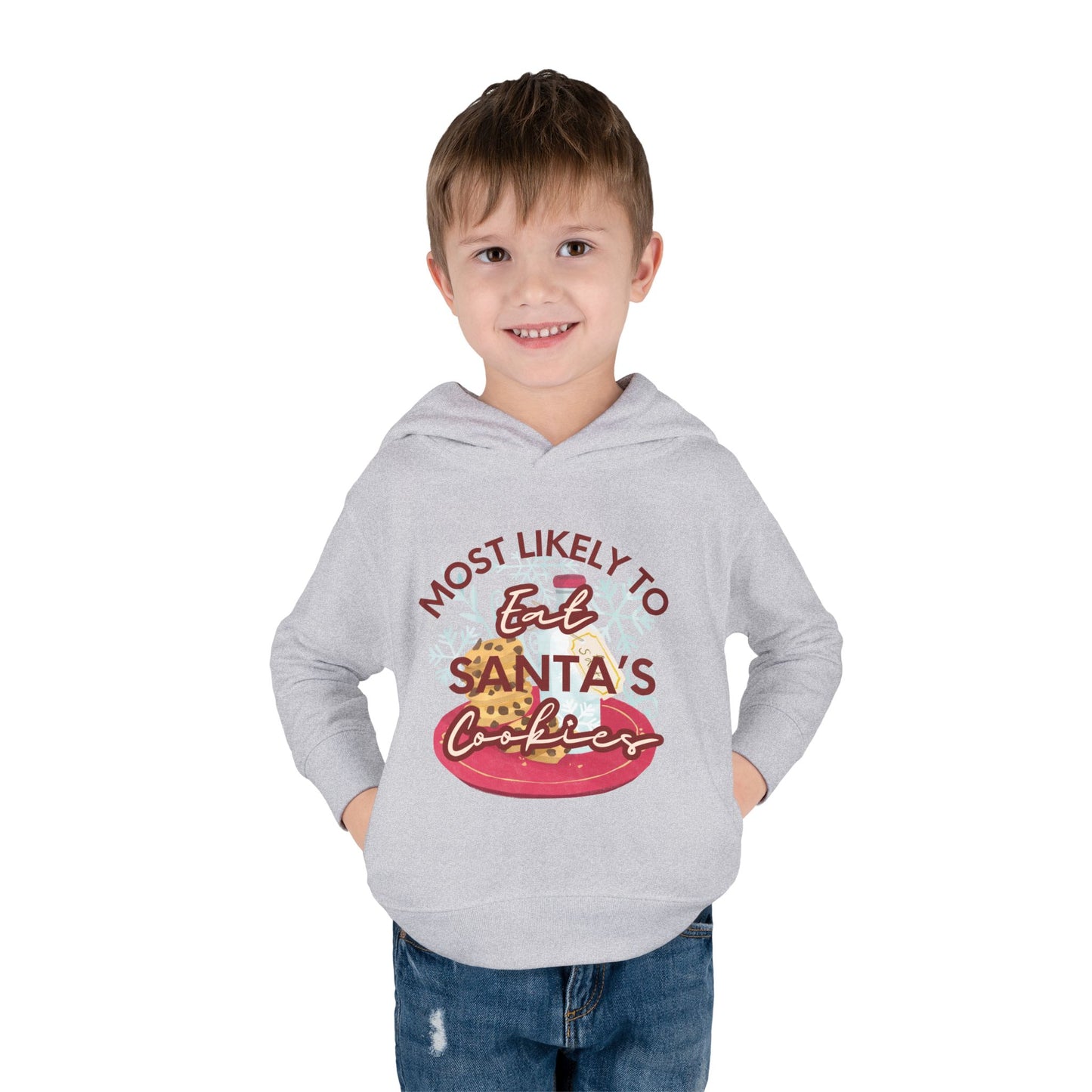 Holiday- "Eat Santa's Cookie" - Fleece Hoodie