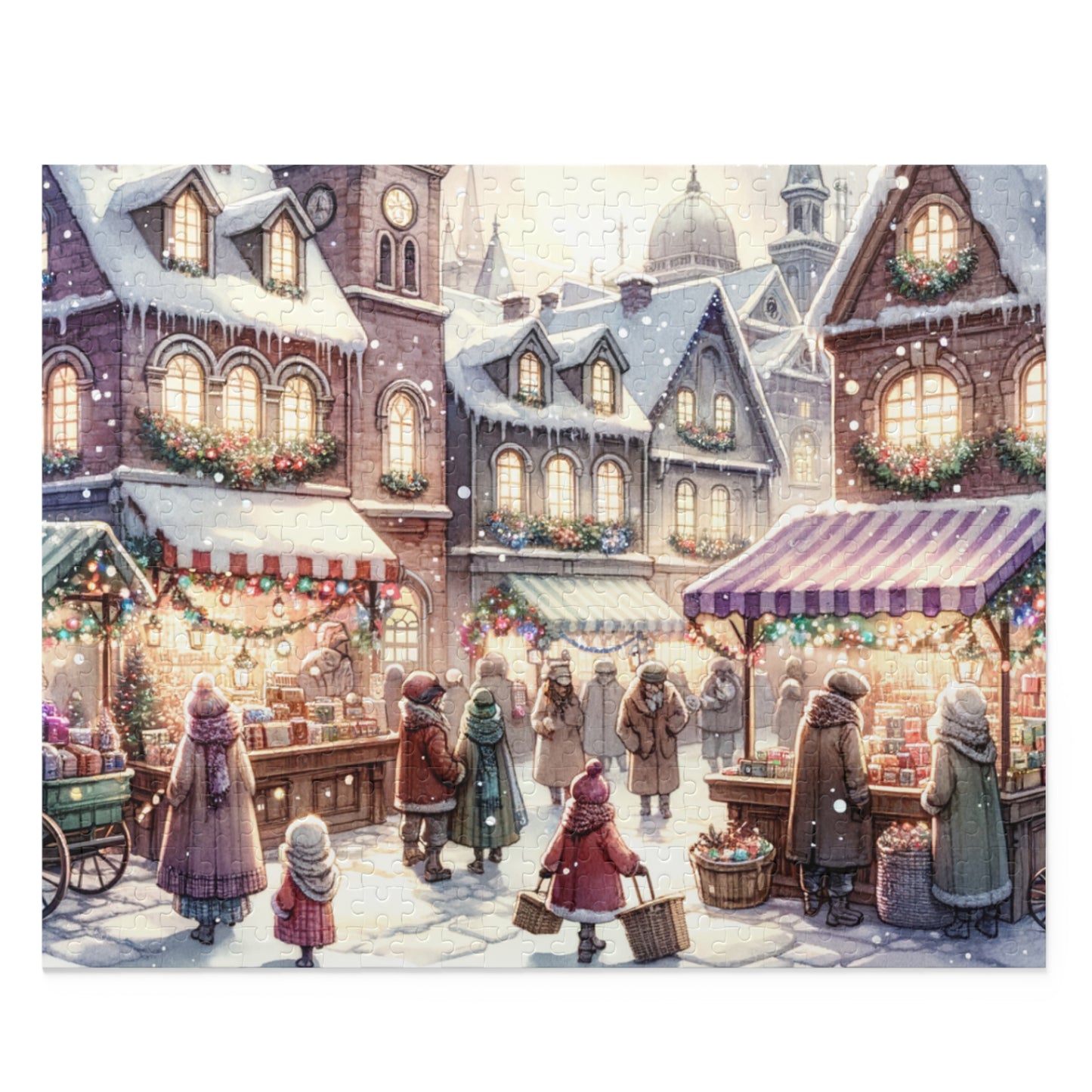 Holiday Shopping Puzzle (500 Piece)