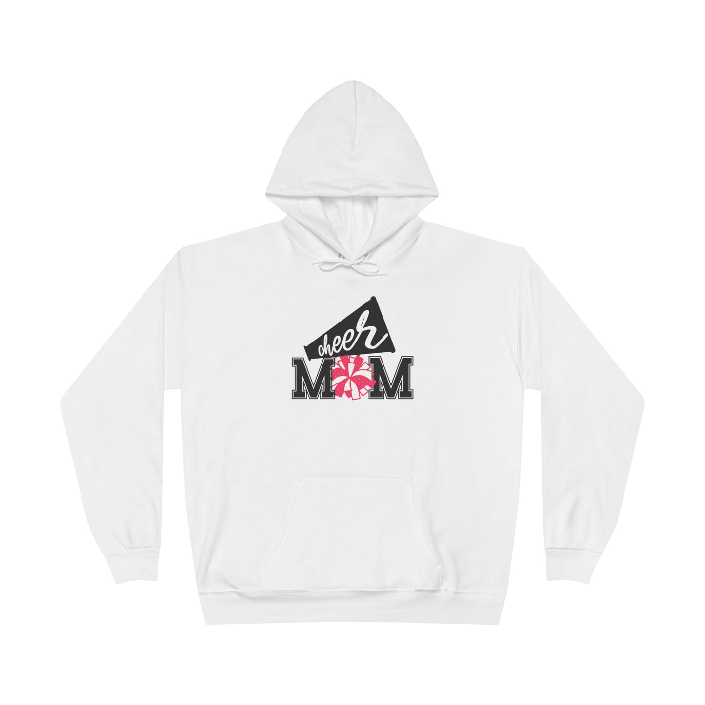 "PomPom Cheer Mom" Hoodie Sweatshirt
