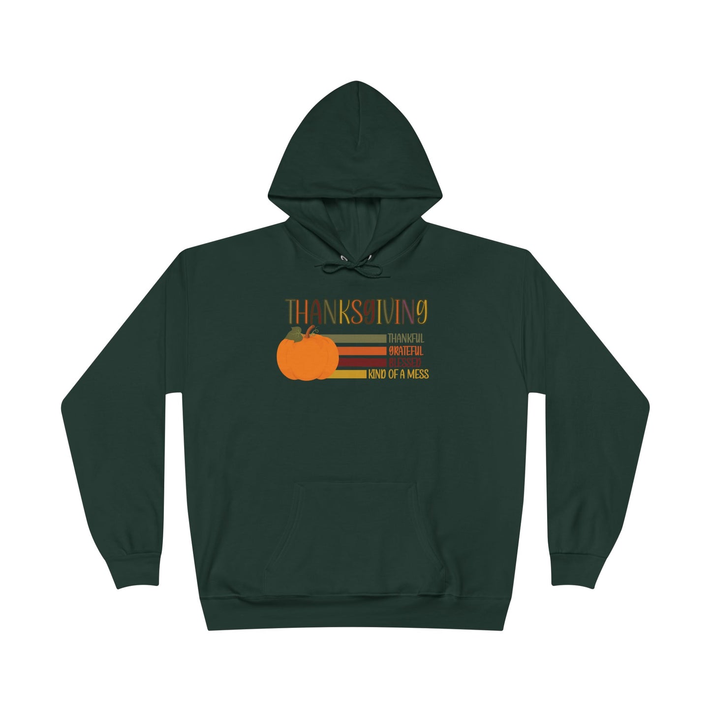 Thanksgiving Pullover Hoodie Sweatshirt