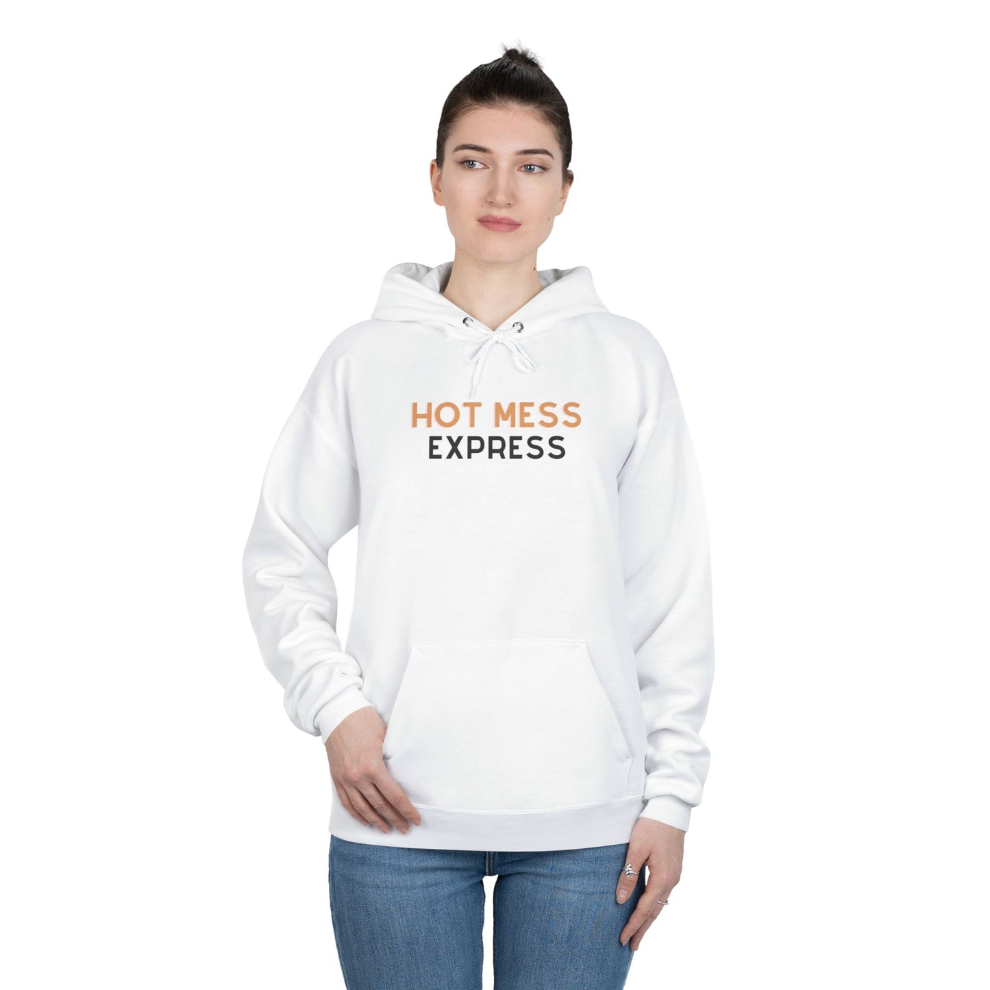 "Hot Mess Express" Pullover Hoodie Sweatshirt
