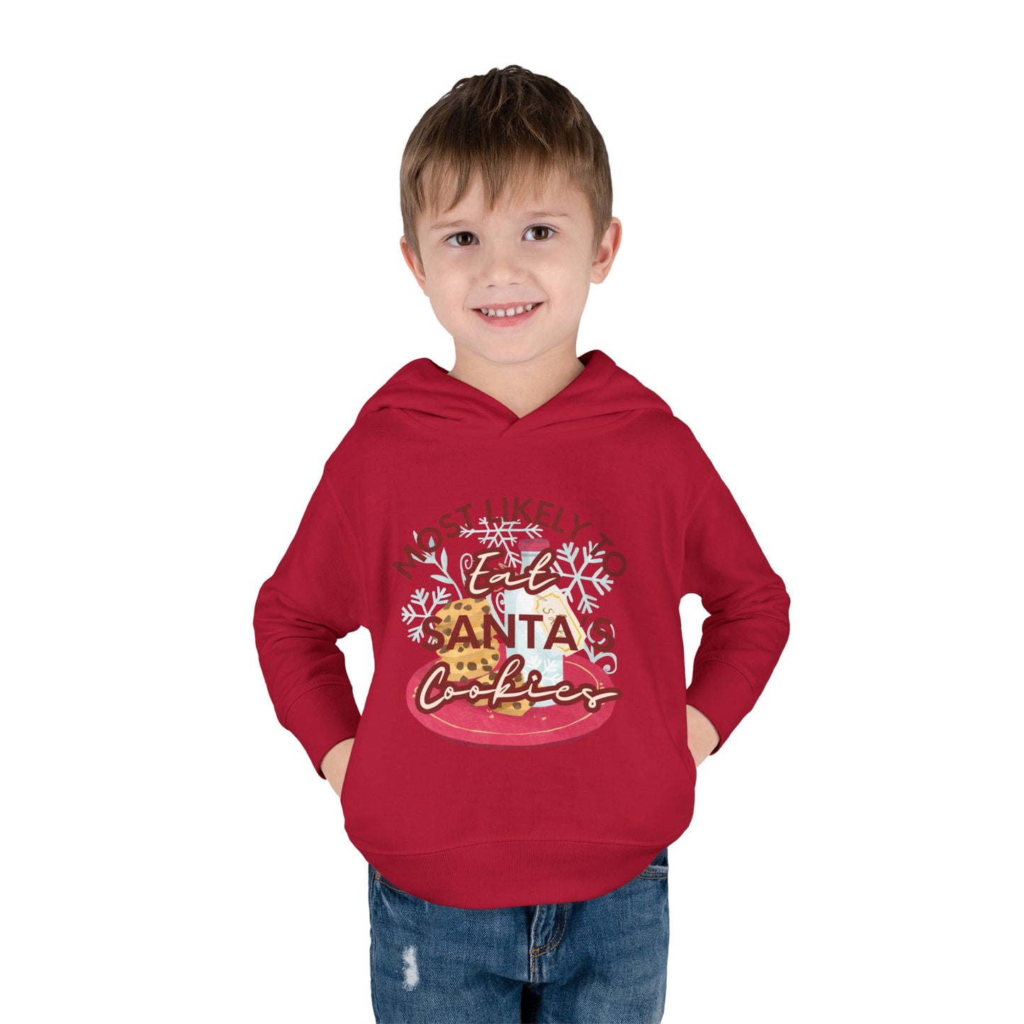 Holiday- "Eat Santa's Cookie" - Fleece Hoodie