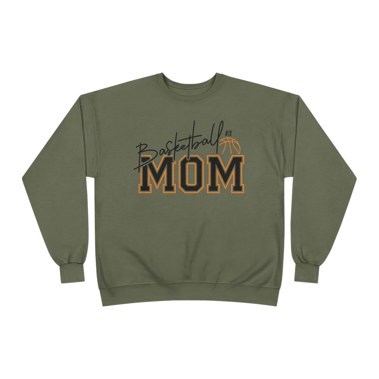 Personalized "Basketball Mom" Crewneck Sweatshirt
