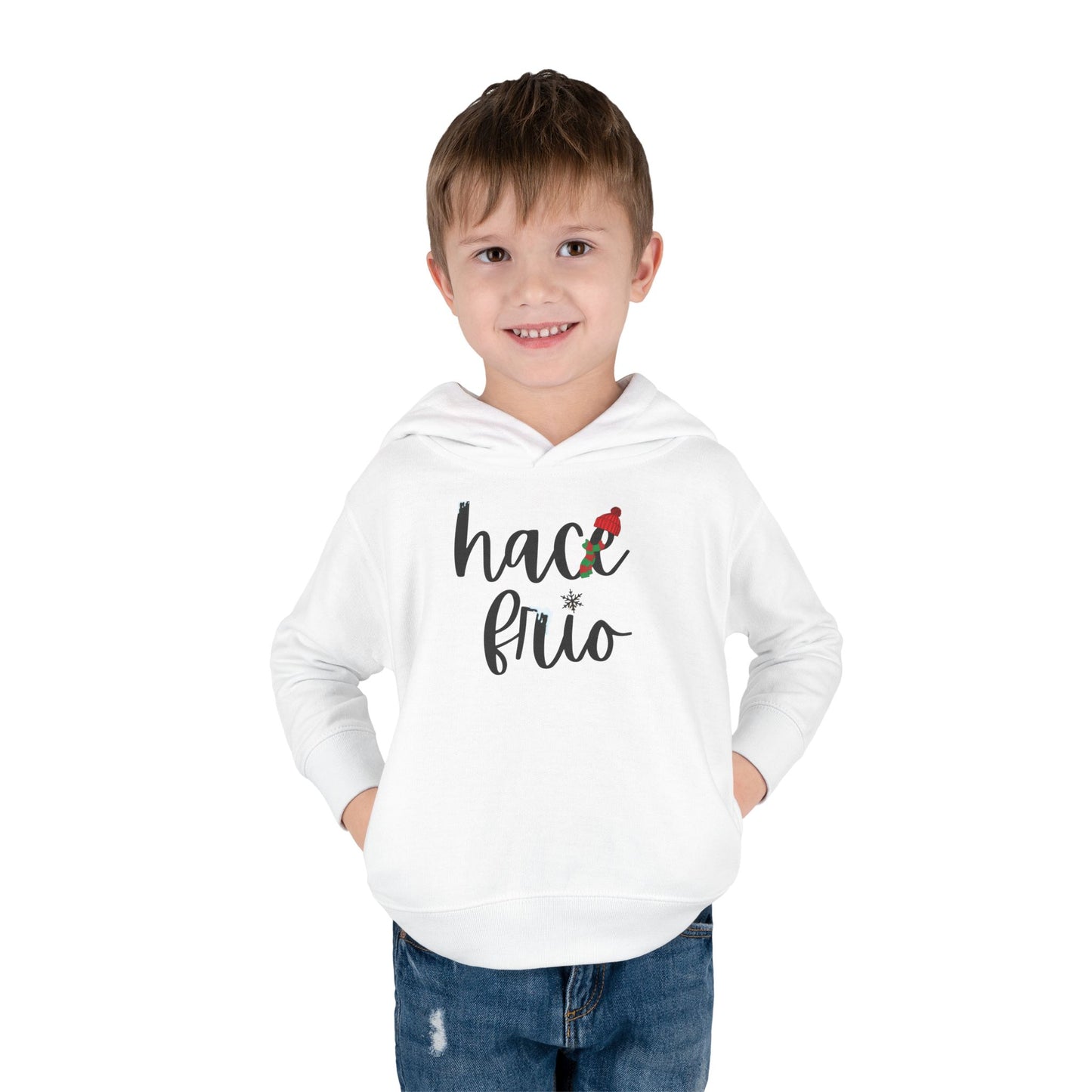 Holiday "Hace Frío - Scarf" - Fleece Hoodie