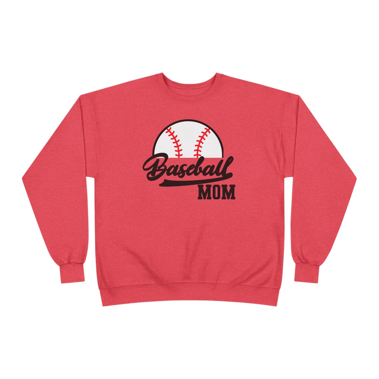 Personalized - "Baseball Mom" Crewneck Sweatshirt