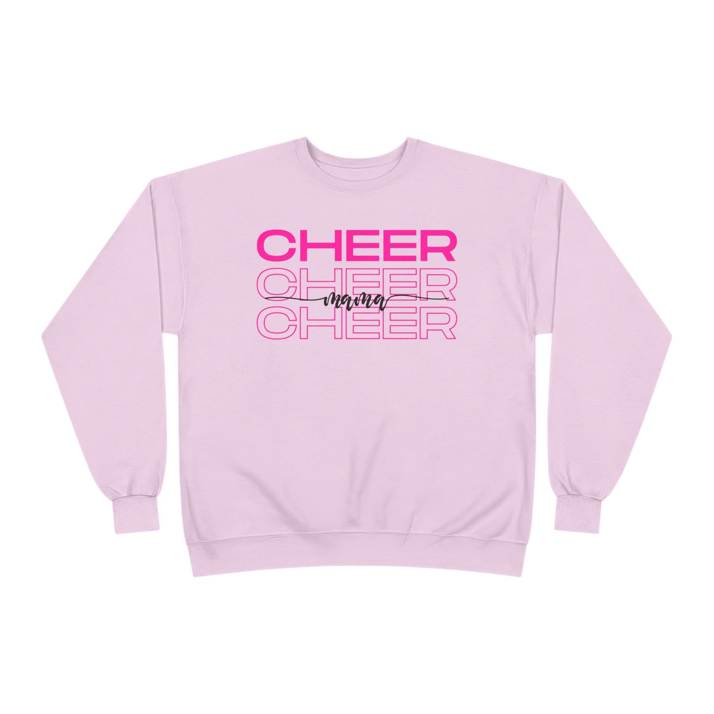 "Three Cheers" Cheer Mom Crewneck Sweatshirt