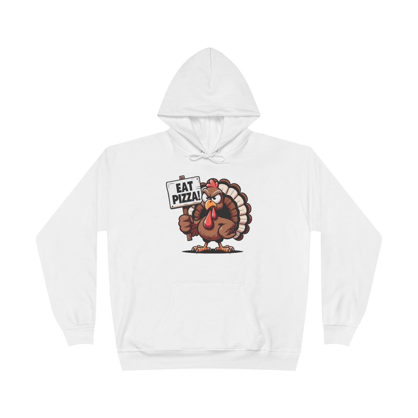 "Eat Pizza" Pullover Hoodie Sweatshirt