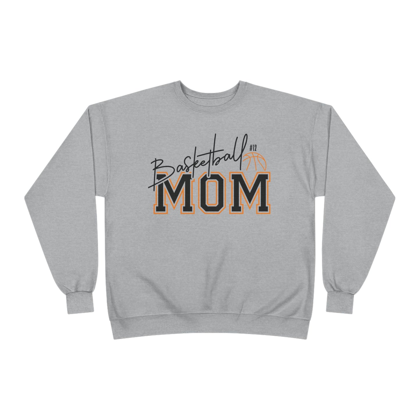 Personalized "Basketball Mom" Crewneck Sweatshirt
