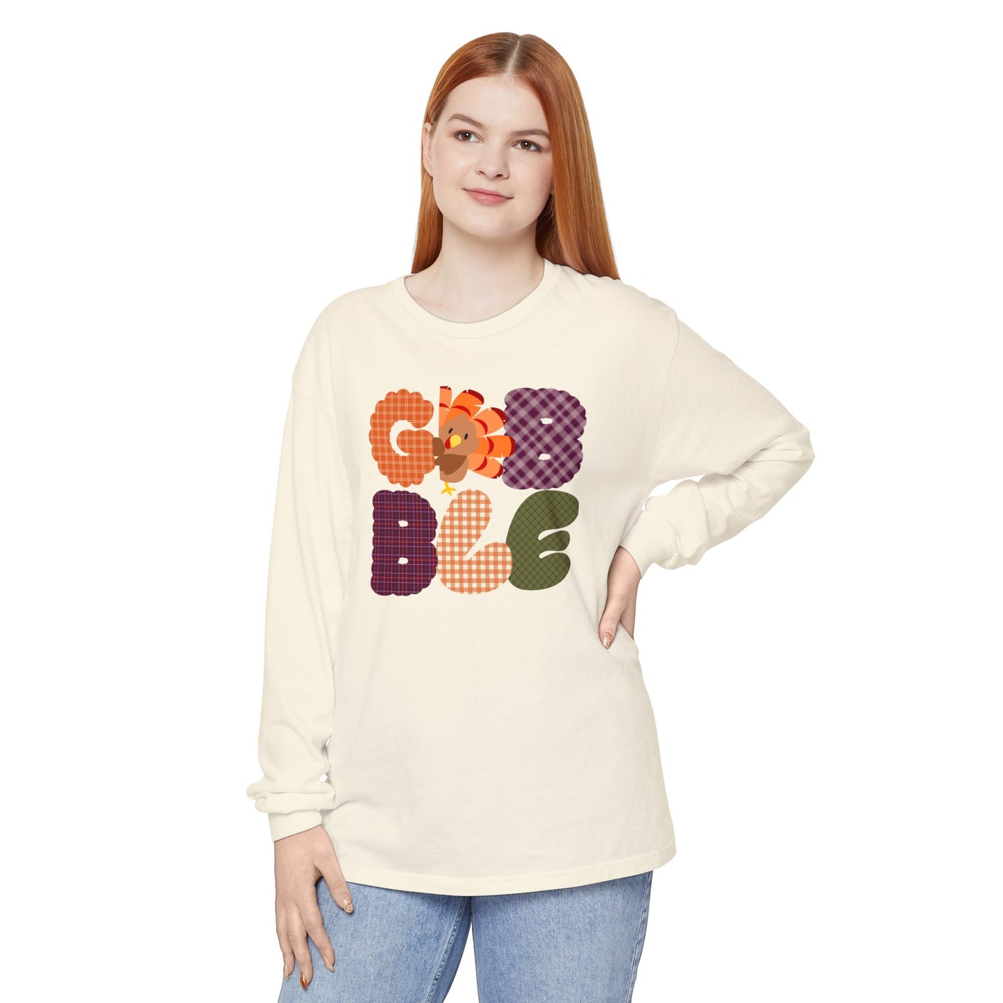 "Gobble" Long Sleeve T-Shirt
