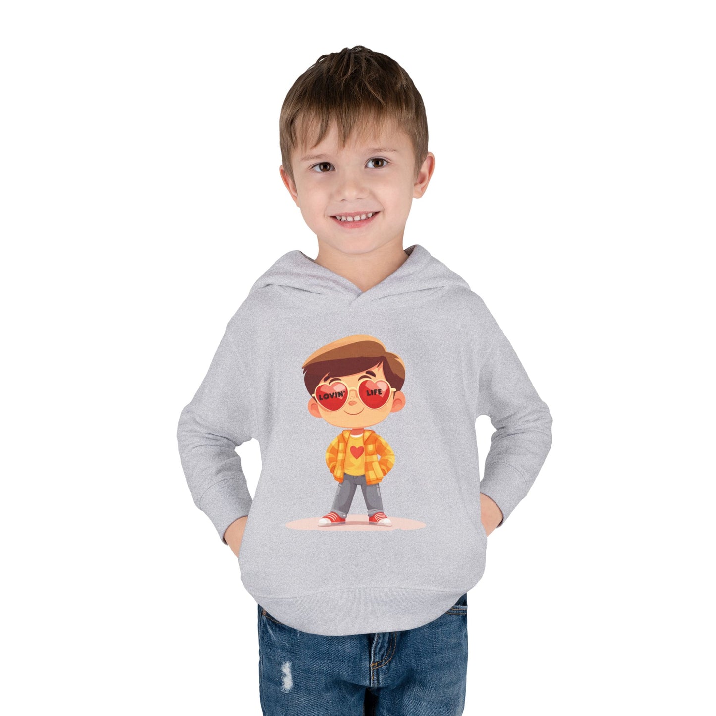 "Lovin Life Toddler Boy" - Fleece Hoodie
