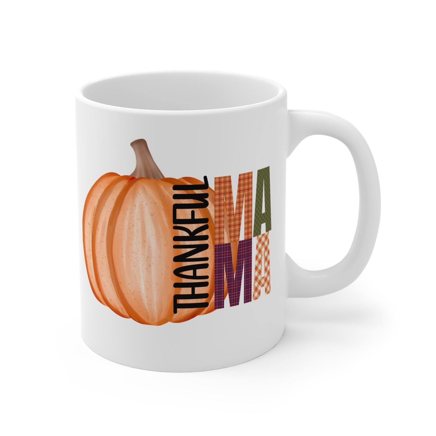 “Thankful Mama” - Pumpkin Mug