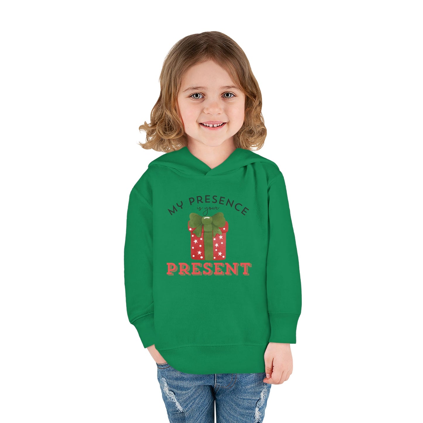 Holiday "Presence is Present" - Fleece Hoodie