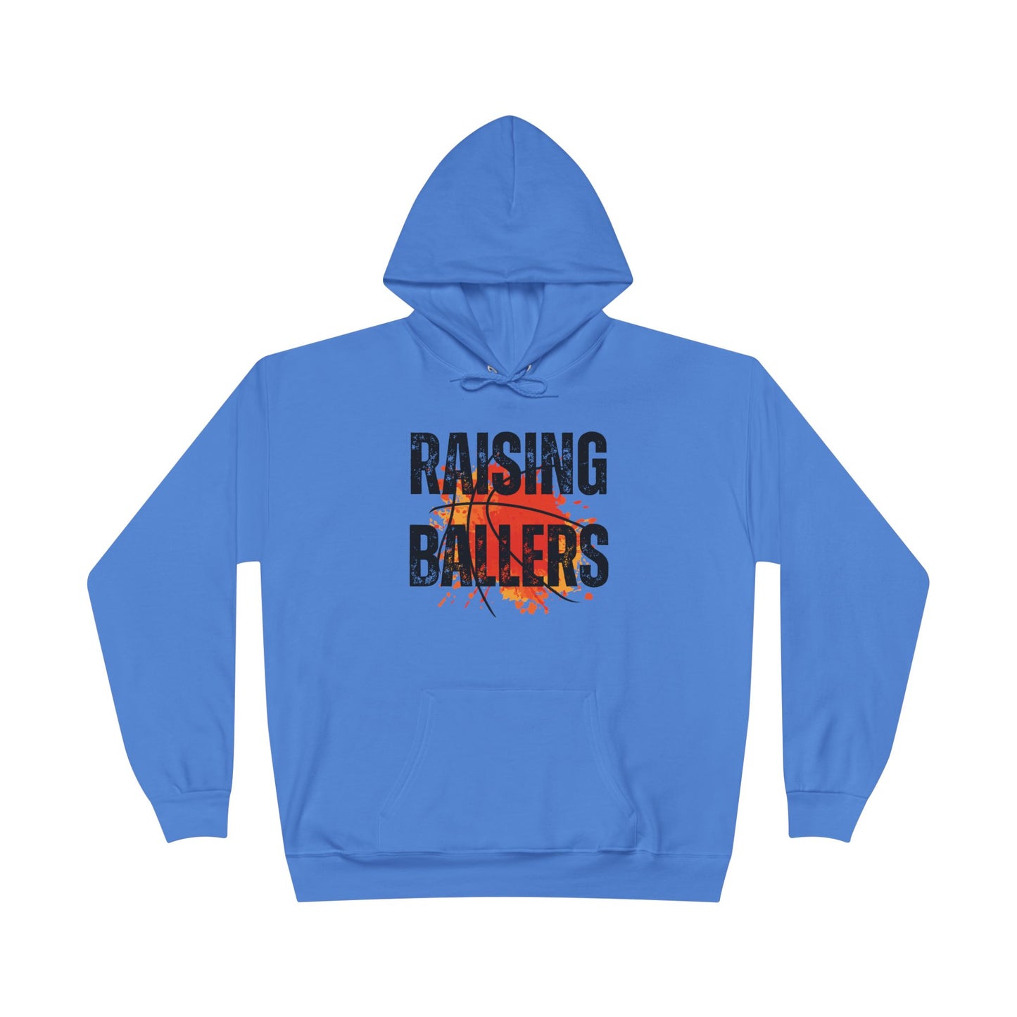 Personalized - "Raising Ballers" Basketball Mom Hoodie Sweatshirt