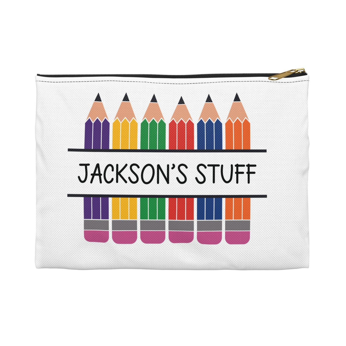 Custom School "Stuff" Pouch