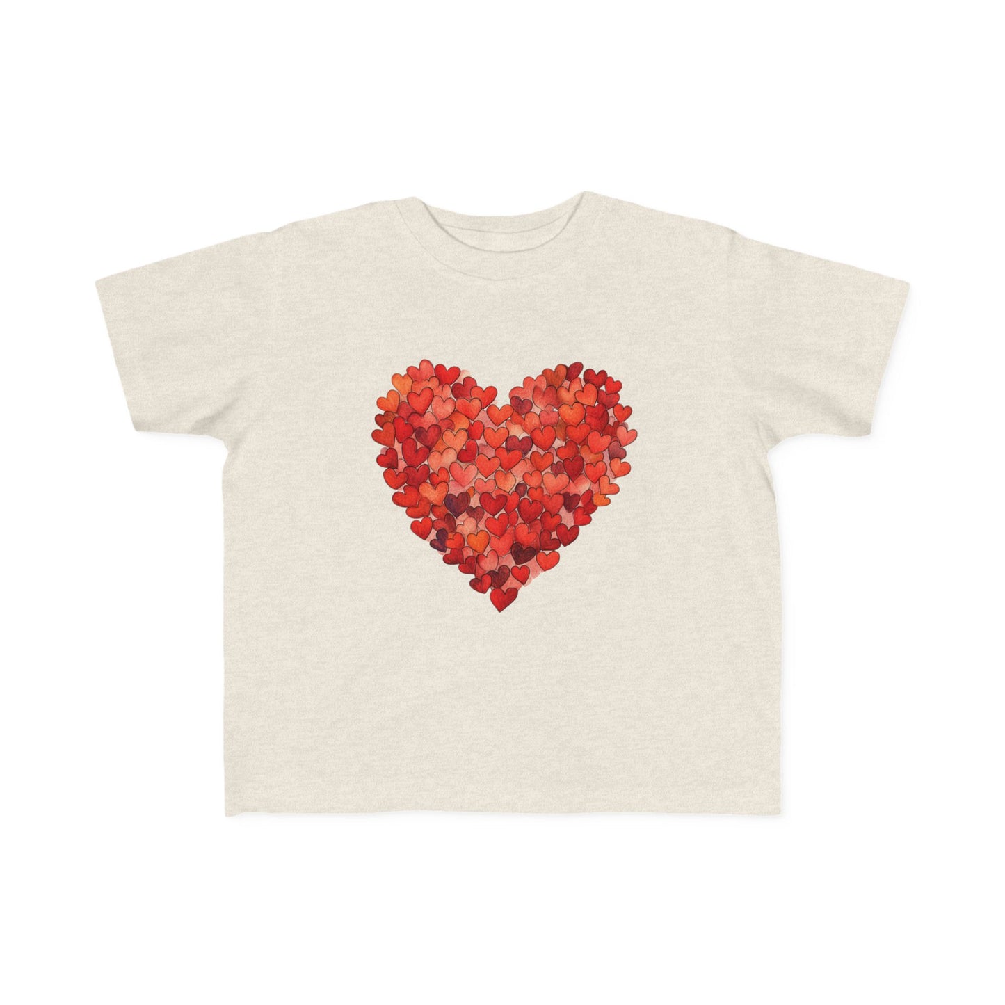 "Hearts in Heart" Toddler's Jersey Tee