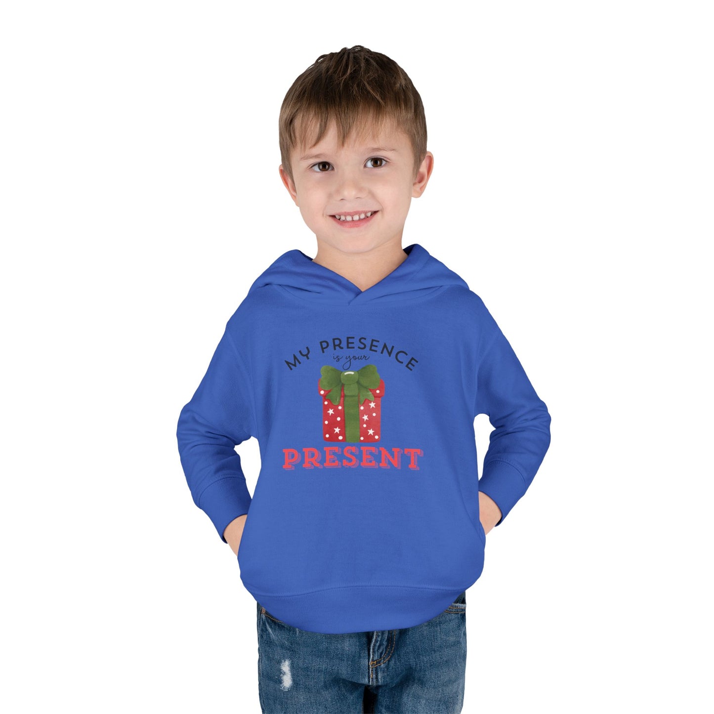 Holiday "Presence is Present" - Fleece Hoodie