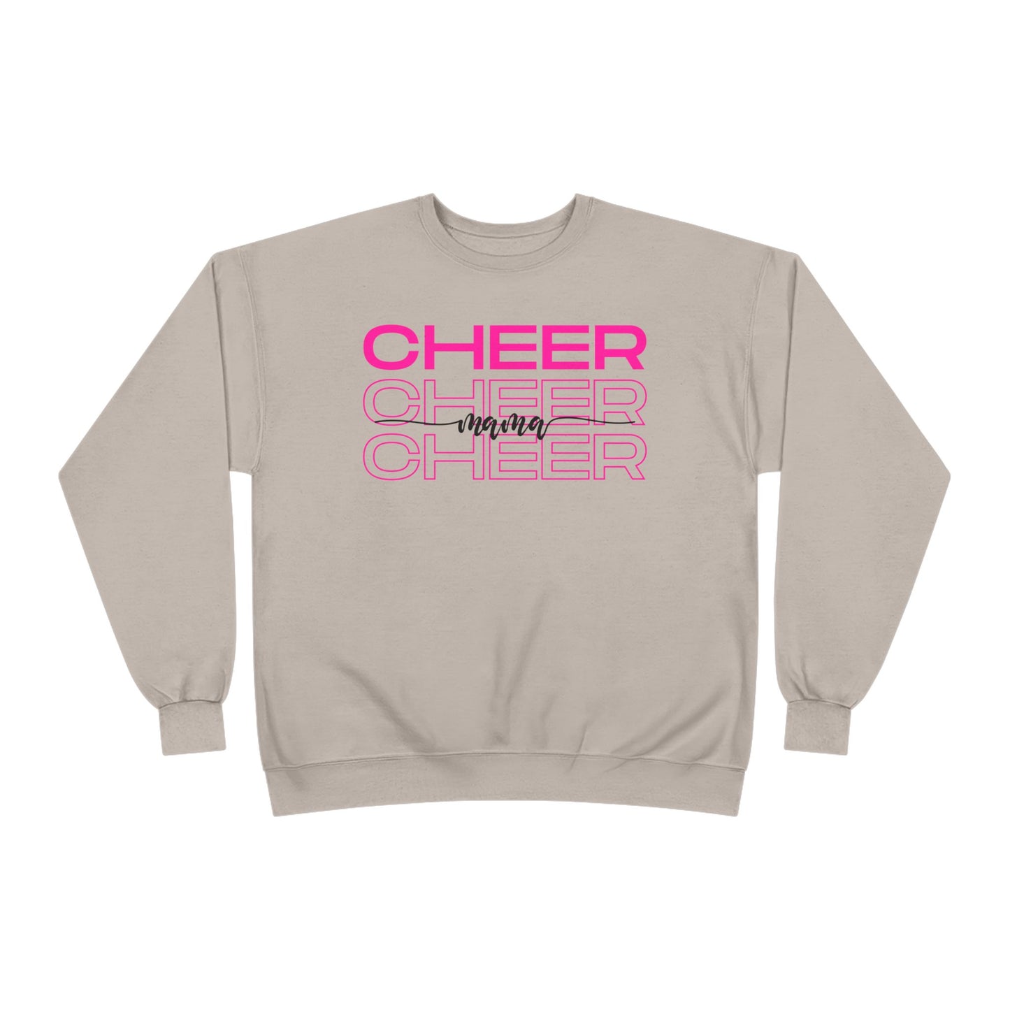 "Three Cheers" Cheer Mom Crewneck Sweatshirt