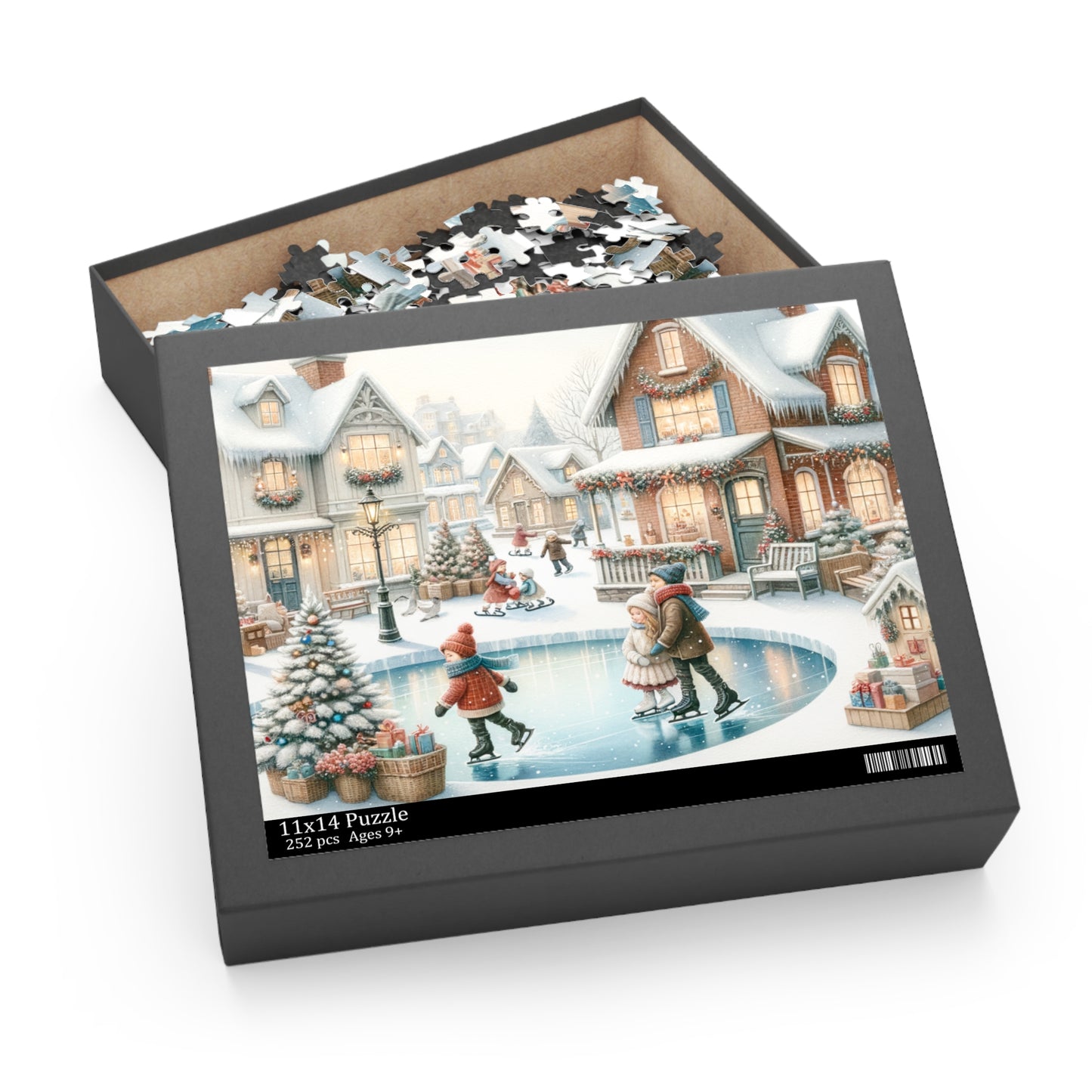 Winter Ice Skating Puzzle (252 Piece)