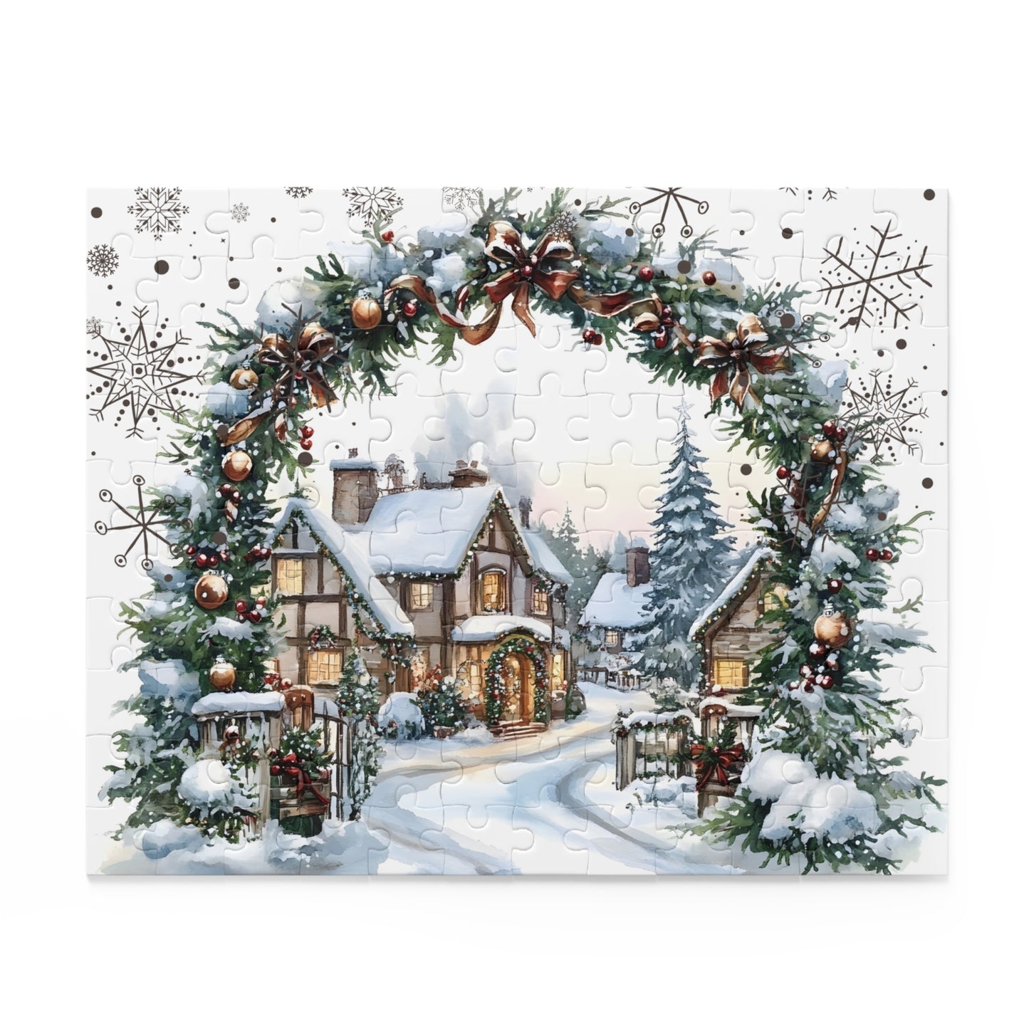 Christmas Wreath Puzzle (120 Piece)