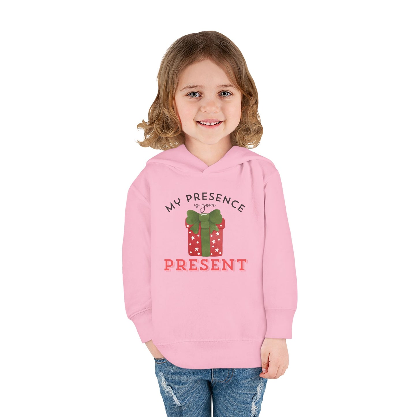 Holiday "Presence is Present" - Fleece Hoodie