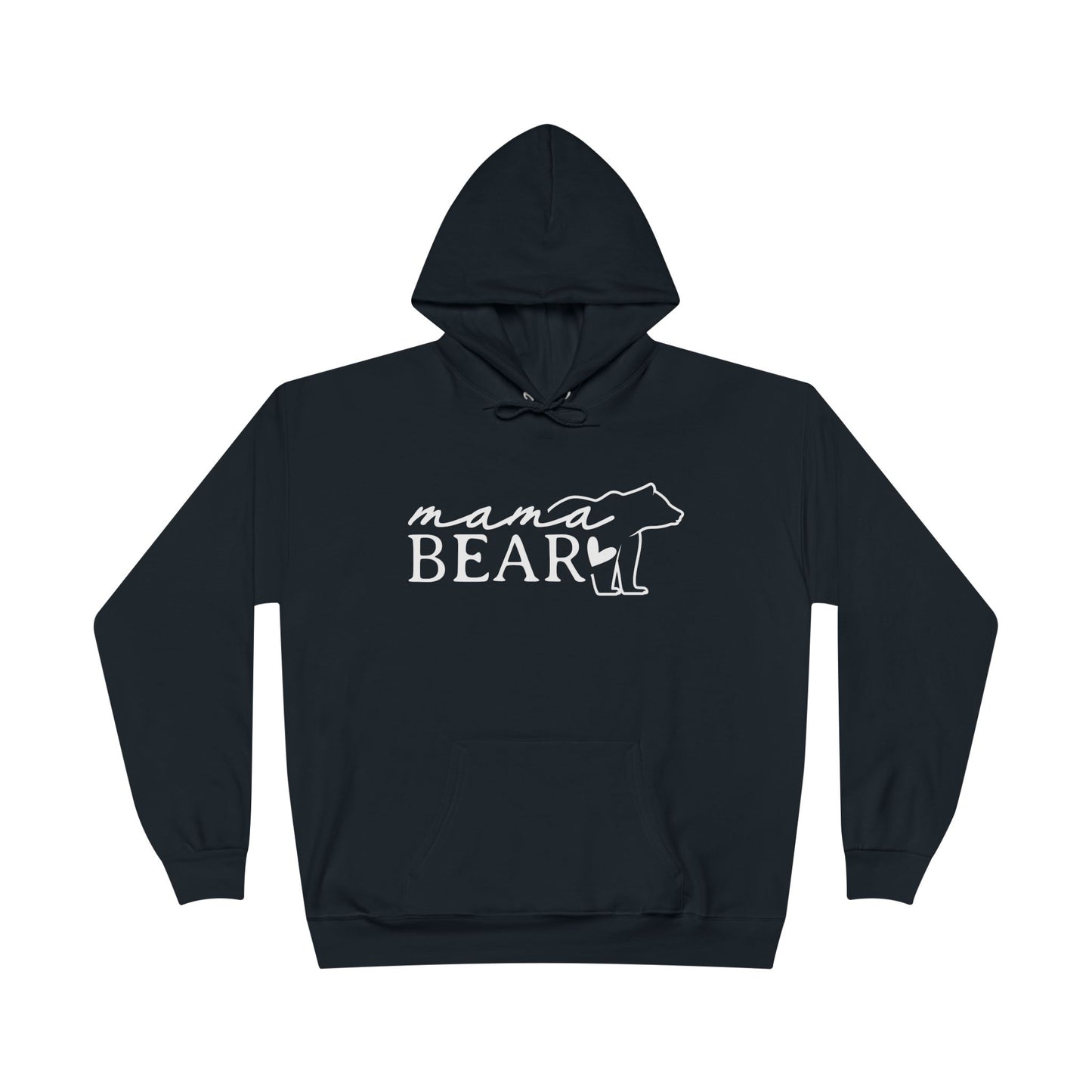 "Mama Bear Silhouette" Pullover Hoodie Sweatshirt
