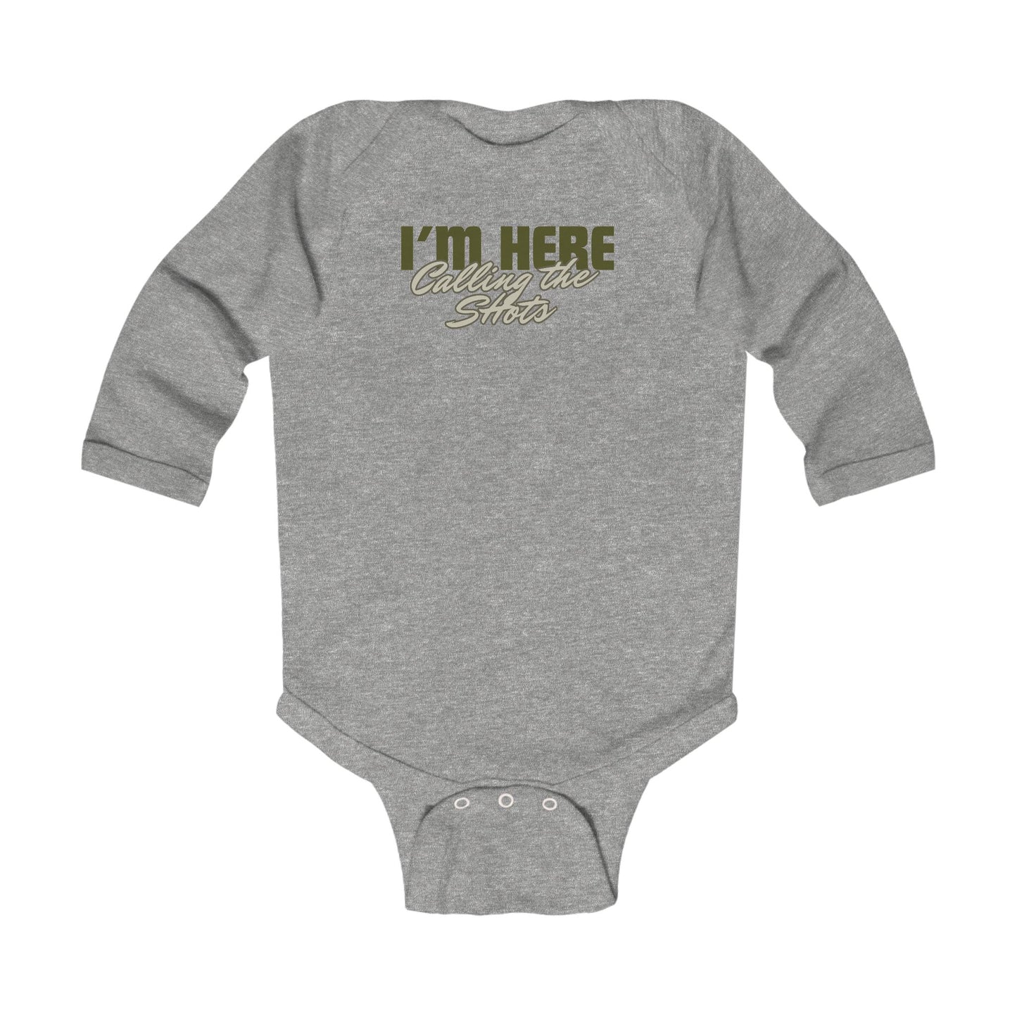 “Calling the Shots” Long Sleeve Bodysuit