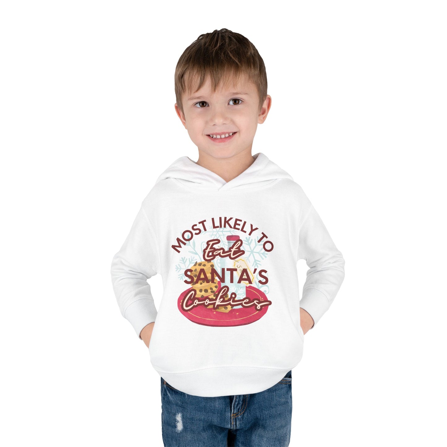 Holiday- "Eat Santa's Cookie" - Fleece Hoodie