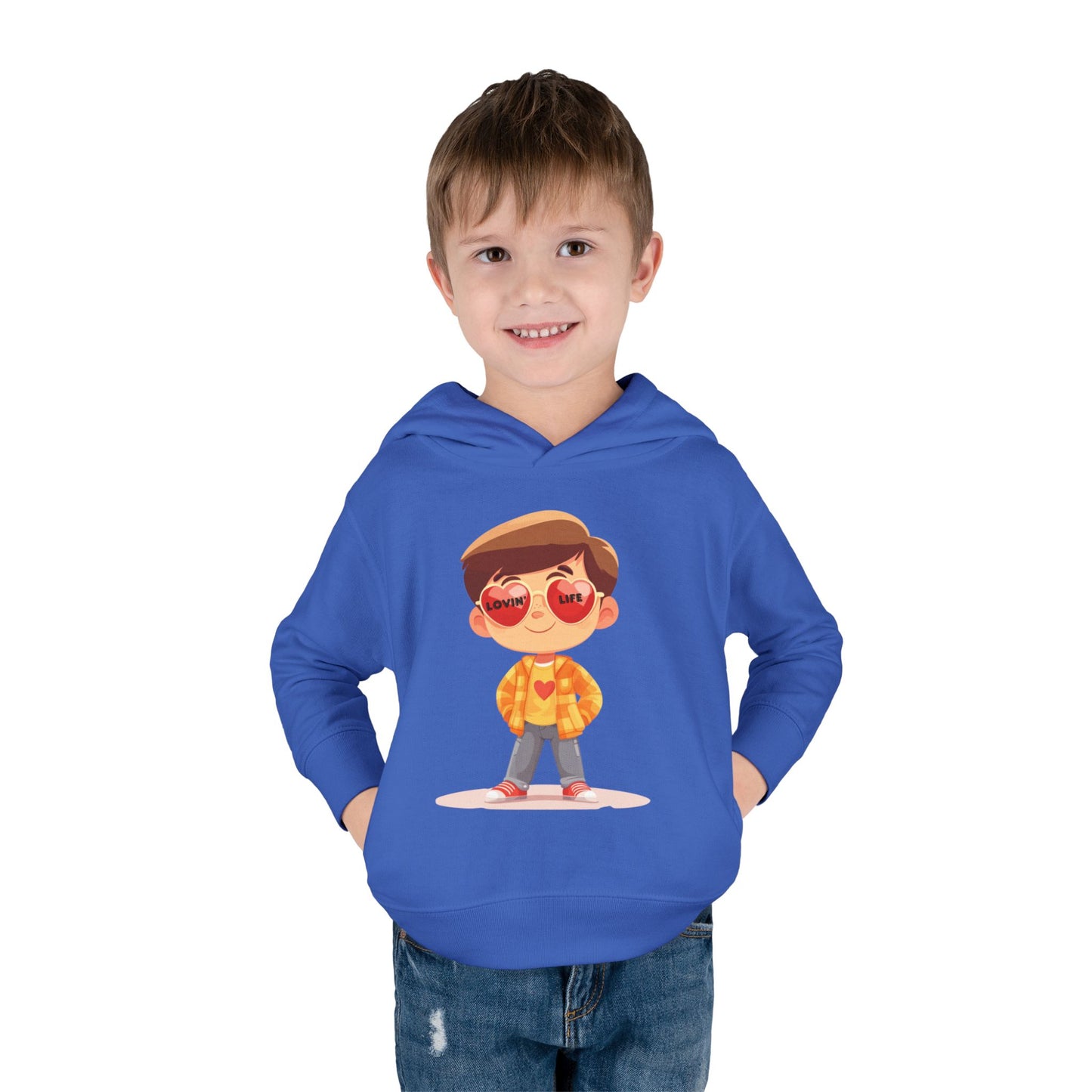 "Lovin Life Toddler Boy" - Fleece Hoodie
