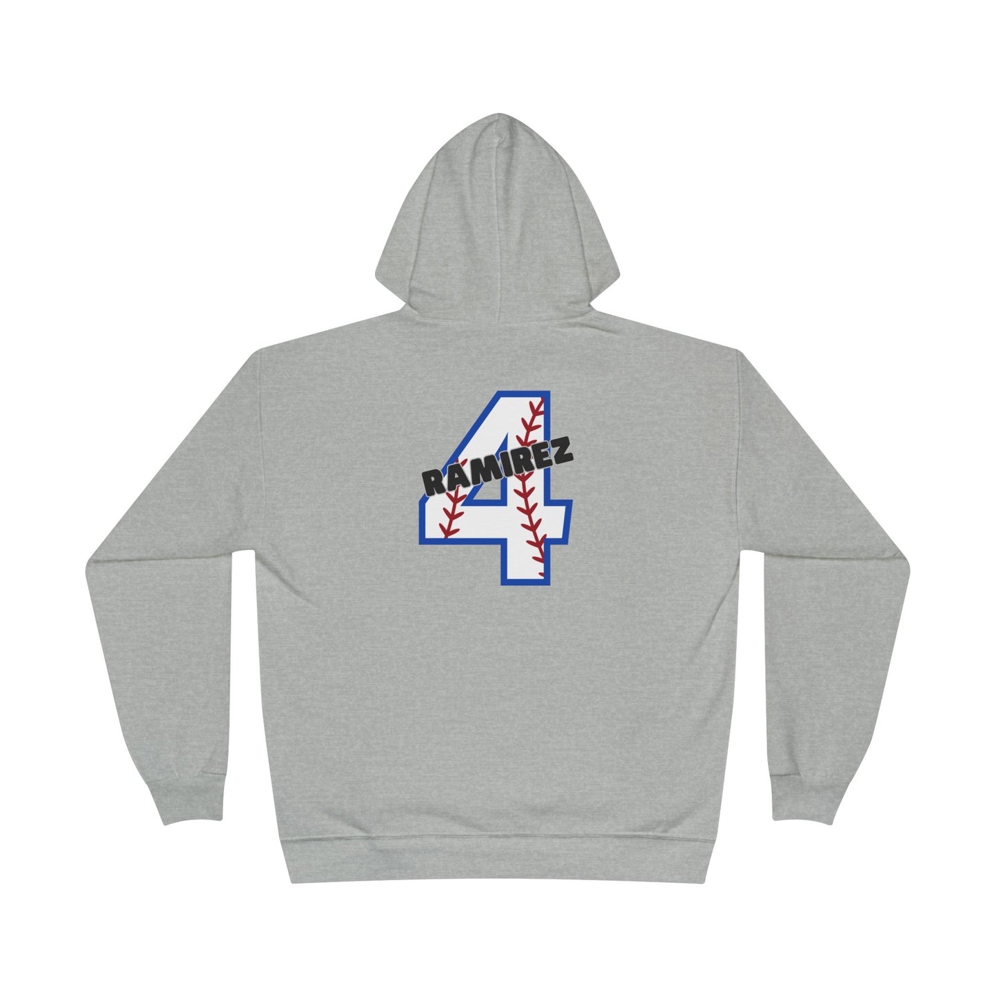 Personalized - "BaseBow" Baseball Mom Hoodie Sweatshirt
