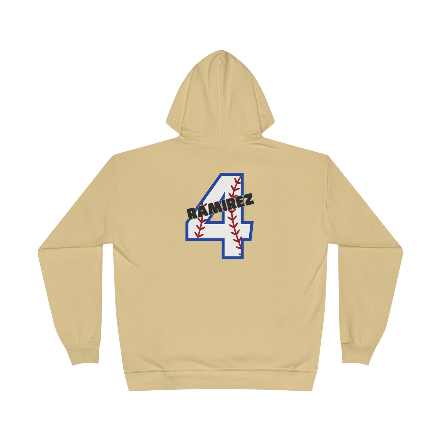 Personalized - "BaseBow" Baseball Mom Hoodie Sweatshirt